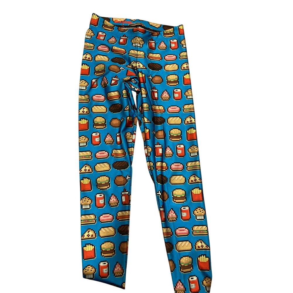Blackmilk Junk Food Leggings Blue Rare SMALL